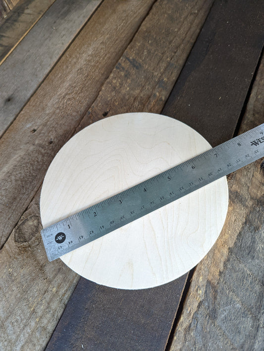 Unleash Your Creativity with Our 7-Inch Baltic Birch Circles!