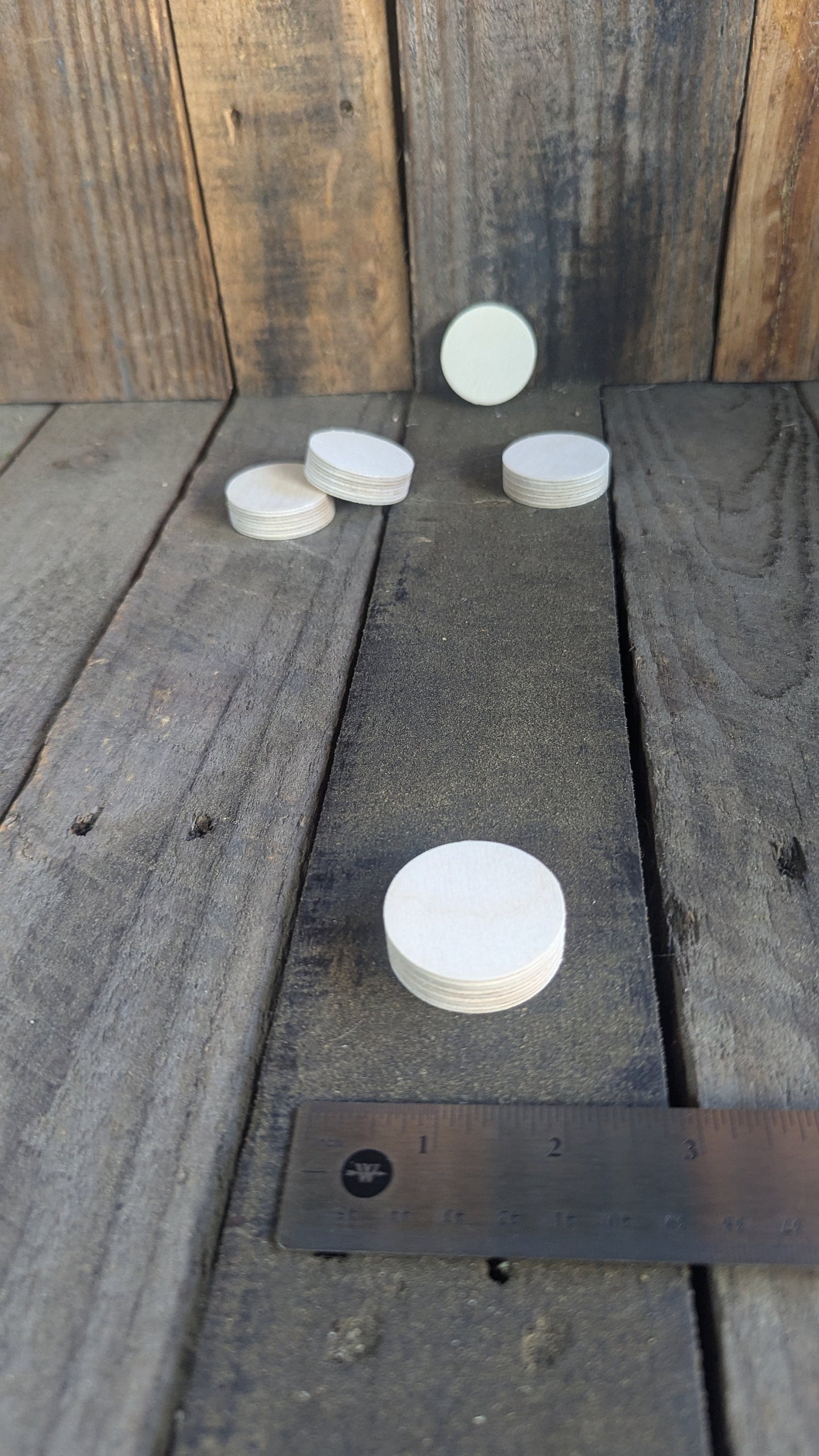1.625" Wood Circle Disc Plaques, BALTIC BIRCH - Wooden Circles, Blank Circles, Unfinished Wooden Circles, DIY Crafting Supplies