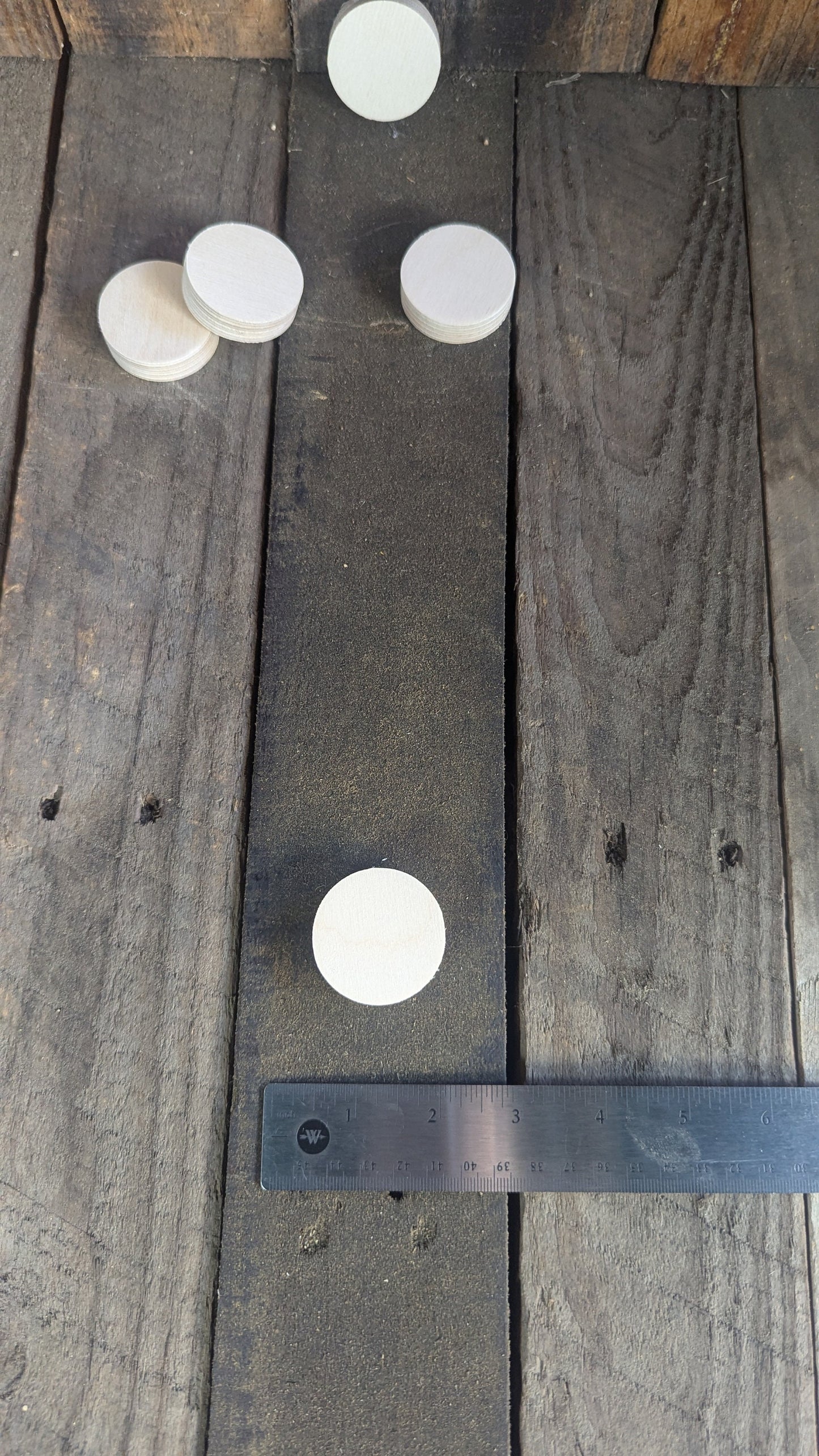 1.625" Wood Circle Disc Plaques, BALTIC BIRCH - Wooden Circles, Blank Circles, Unfinished Wooden Circles, DIY Crafting Supplies