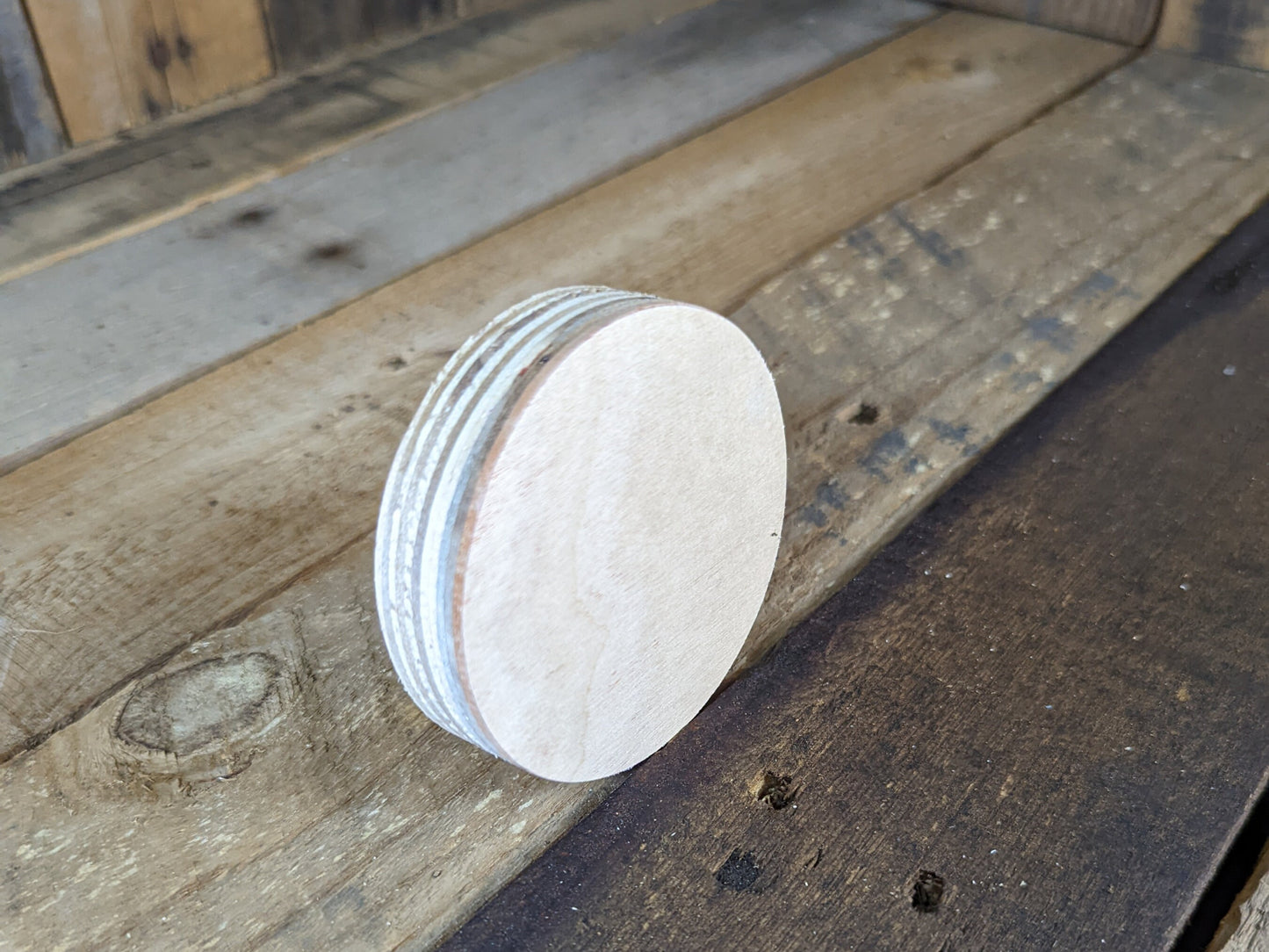 3" Wood Circle Disc Plaques, BALTIC BIRCH - Wooden Circles, Blank Circles, Unfinished Wooden Circles, Round Circles, Circular Wood