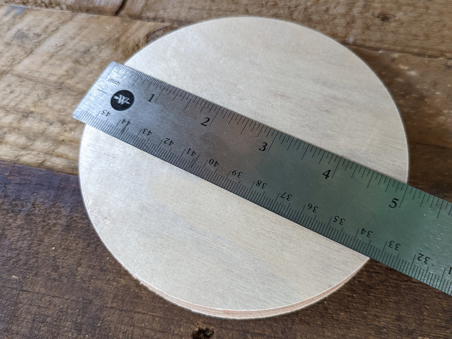 5" Wood Circle Disc Plaques, BALTIC BIRCH - Wooden Circles, Blank Circles, Unfinished Wooden Circles, Round Circles, Circular Wood