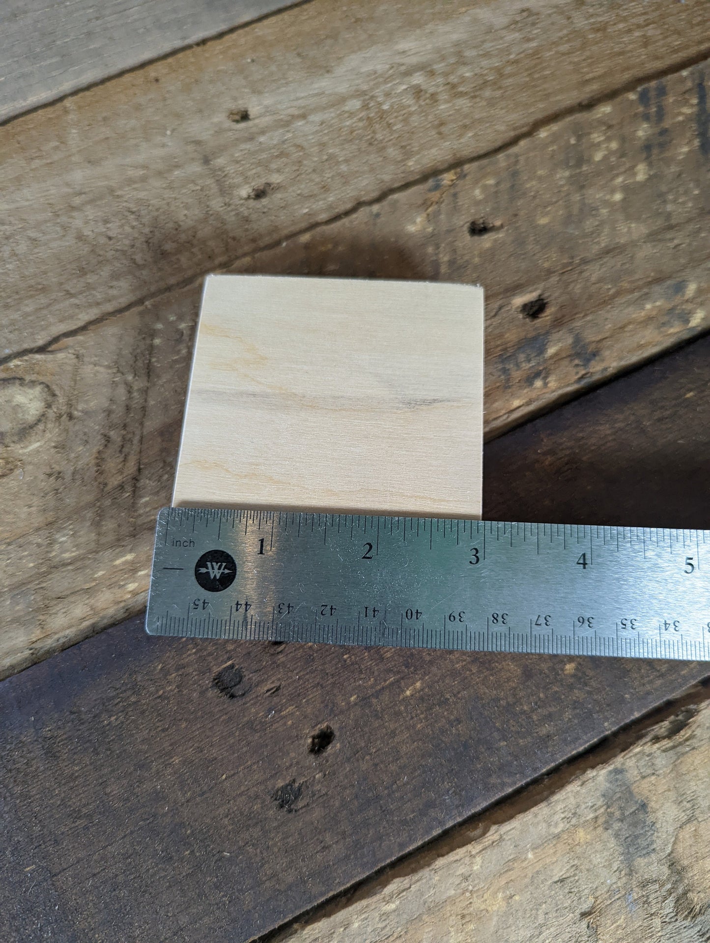 3" Wood Square Plaques, BALTIC BIRCH - Wooden Squares, Blank Squares, Unfinished Wooden Squares, Square Plywood, Square Wood