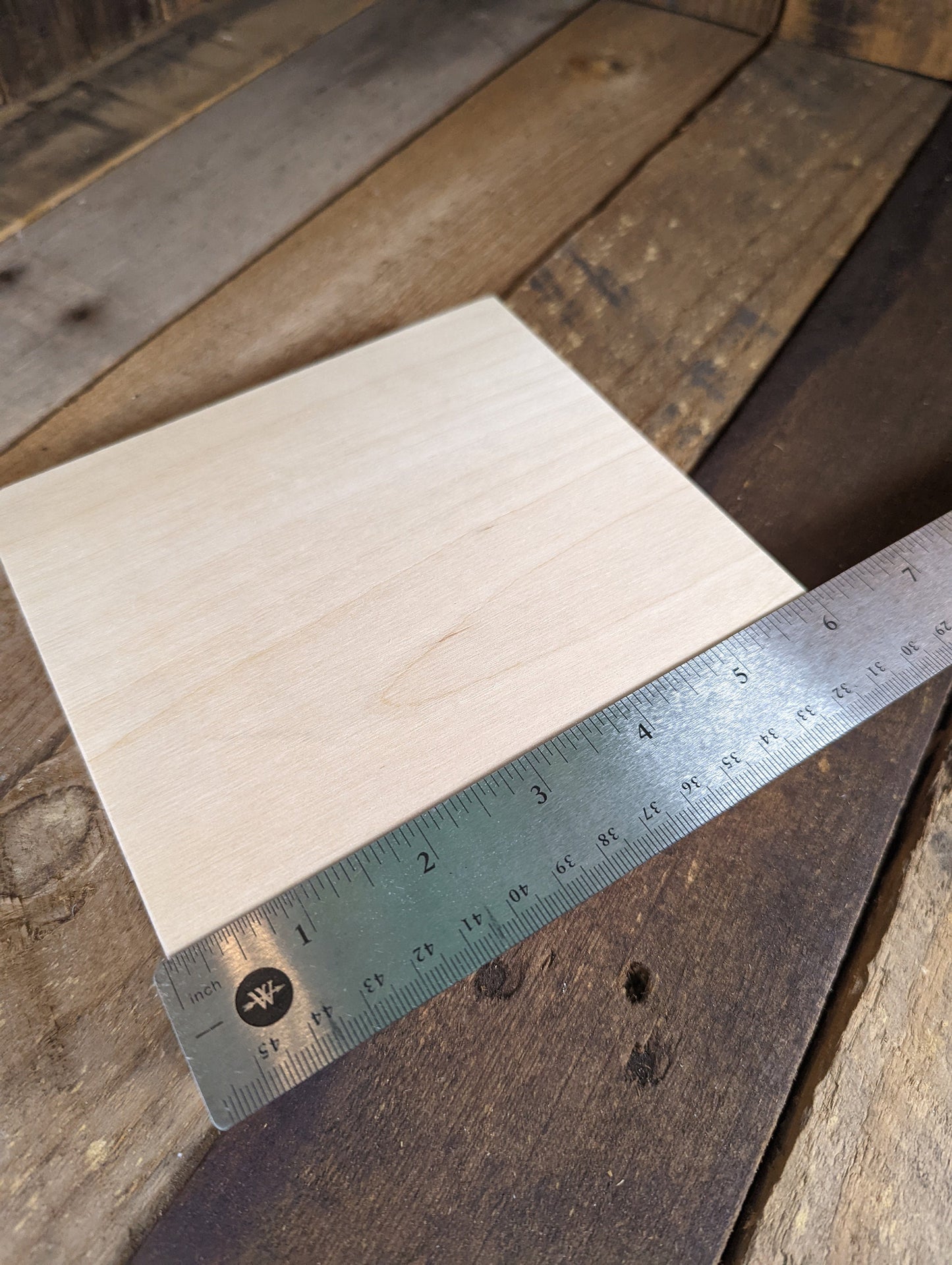 6" Wood Square Plaques, BALTIC BIRCH - Wooden Squares, Blank Squares, Unfinished Wooden Squares, Square Plywood, Square Wood