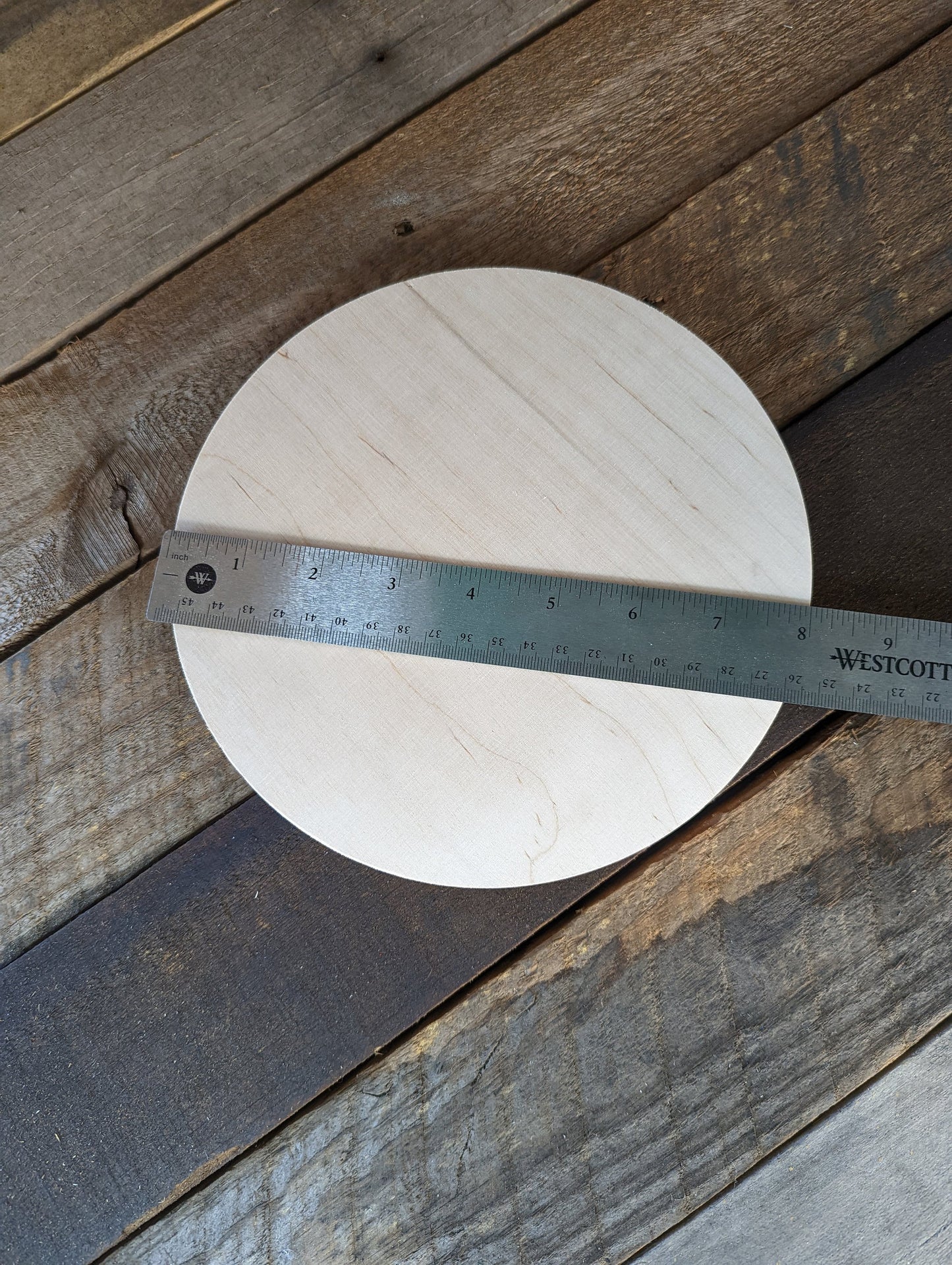 8" Wood Circle Disc Plaques, BALTIC BIRCH Wooden Circles, Blank Circles, Unfinished Wooden Circles, Round Circles, Circular Wood