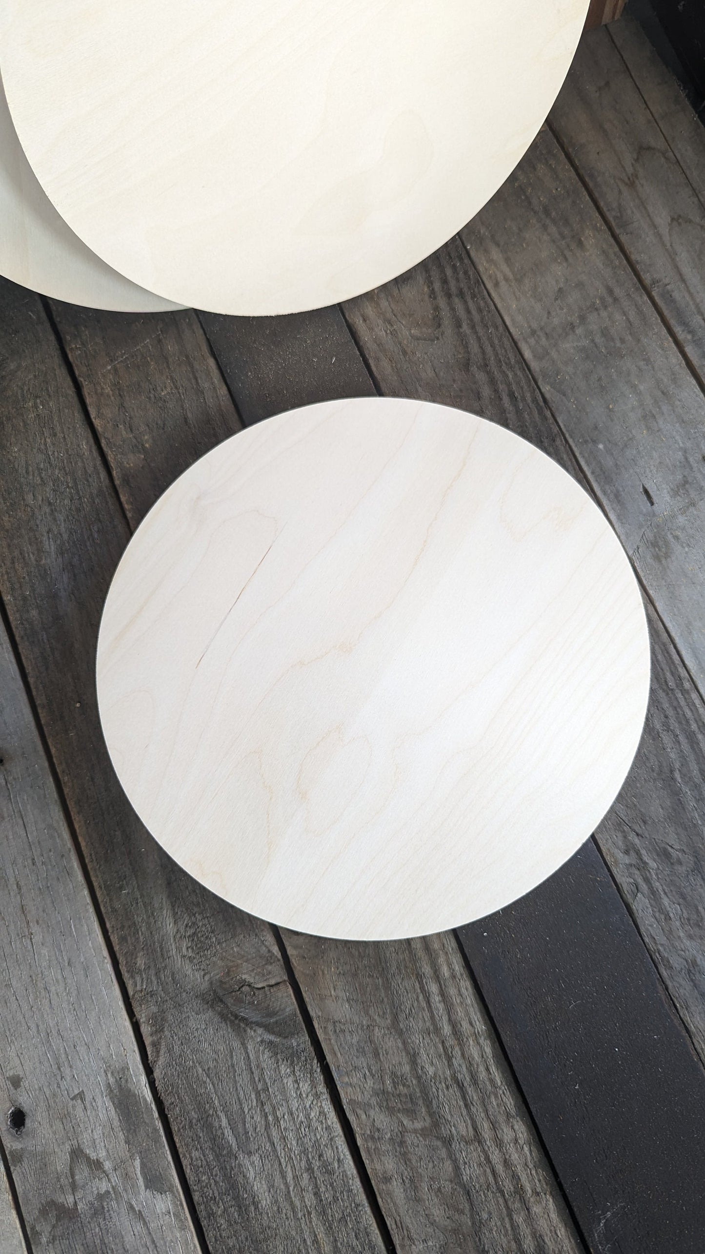 12 inch Wood Circle Disc Plaques, BALTIC BIRCH Wooden Circles, Blank Circles, Unfinished Wooden Circles, Circular Wood, DIY Crafting Supplies