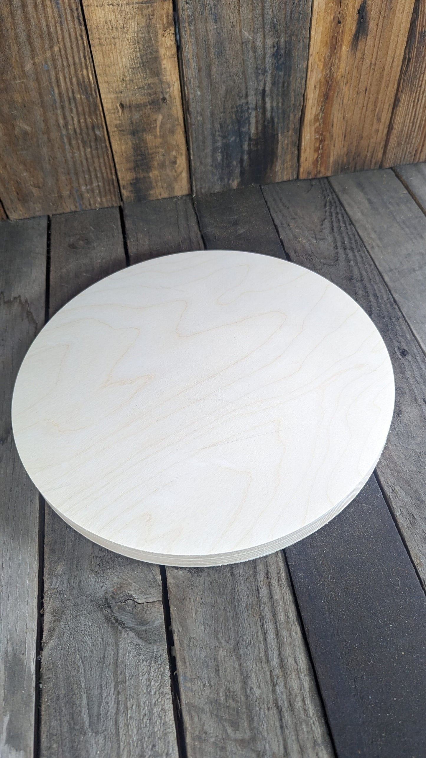 13 inch Wood Circle Disc Plaques, BALTIC BIRCH Wooden Circles, Blank Circles, Unfinished Wooden Circles, Circular Wood, DIY Crafting Supplies
