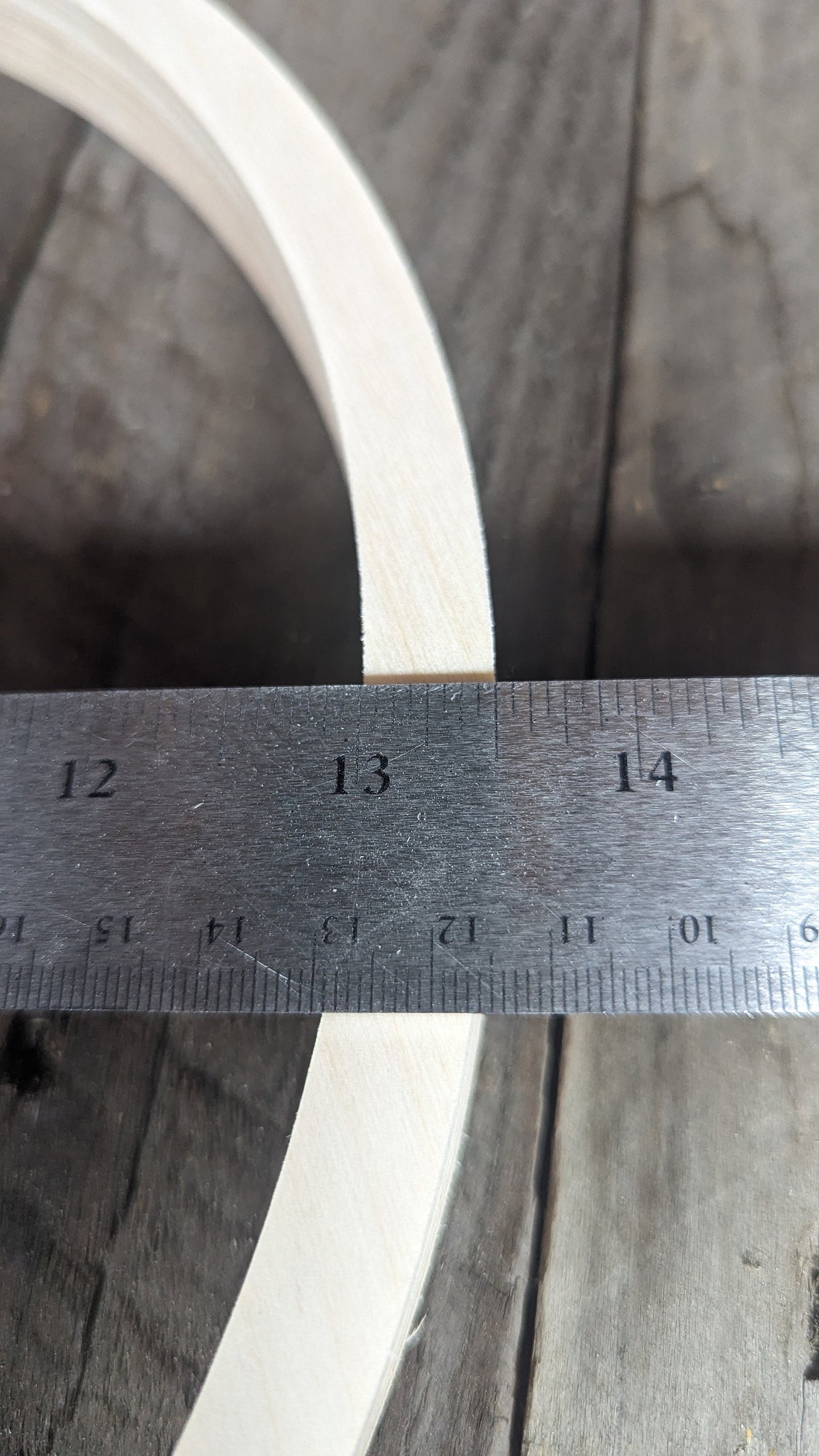 13.5" (13-1/2") Wood Circle Disc with 12.5" (12-1/2") center hole, BALTIC BIRCH Wooden Circles, Blank, Unfinished Wood Circle, Circular