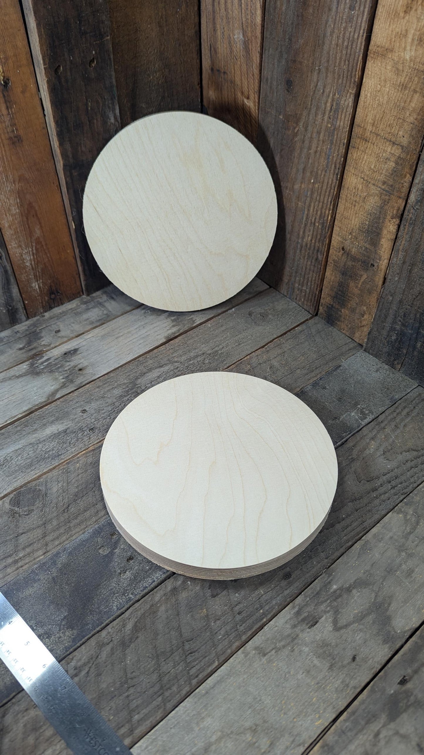 9.75" Wood Circle Disc Plaques, BALTIC BIRCH Wooden Circles, Blank Circles, Circles, Circular Wood, DIY, Craft