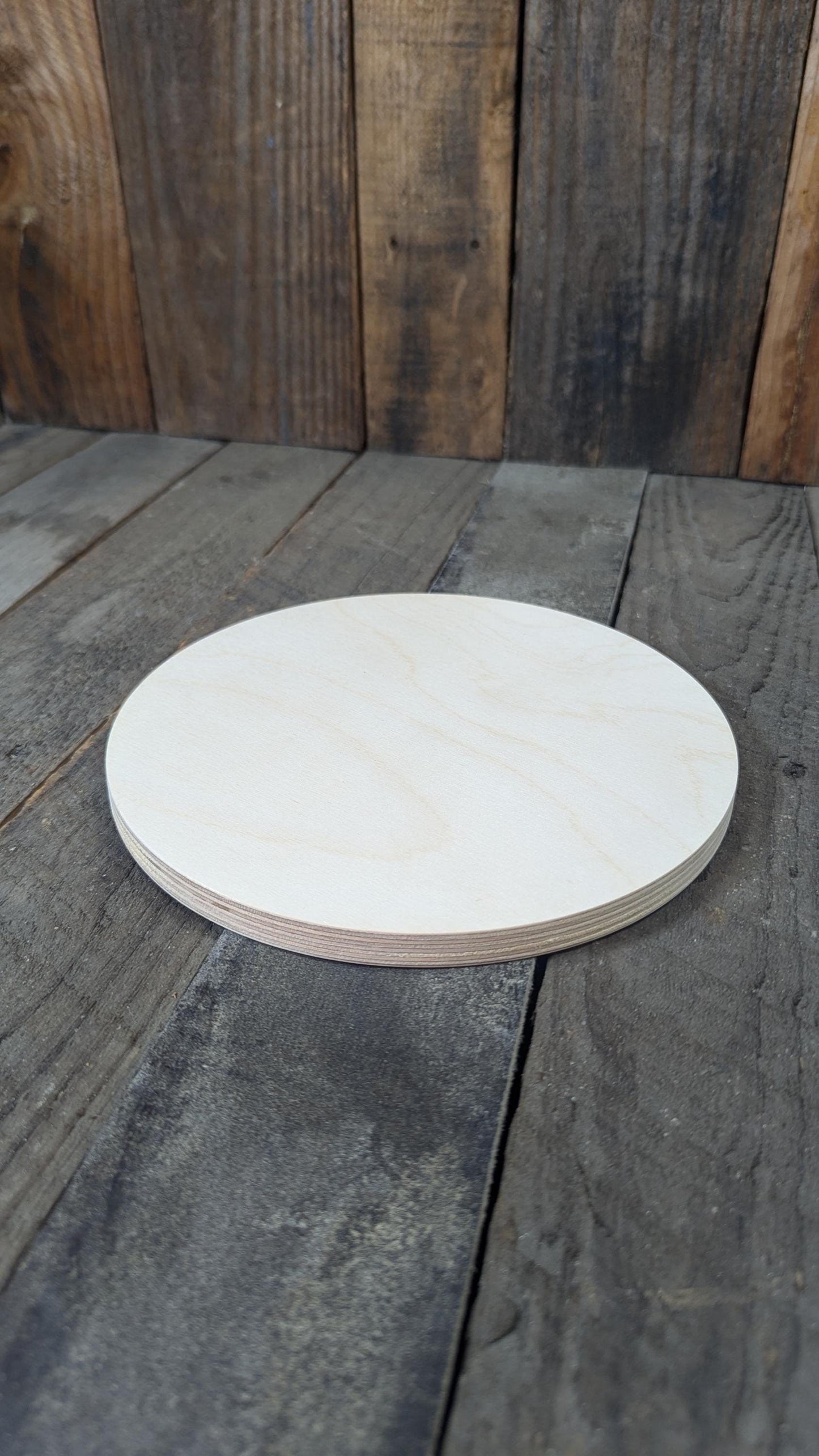 8.25" Wood Circle Disc Plaques, BALTIC BIRCH Wooden Circles, Unfinished Wooden Circles, Circular Wood, DIY craft supplies