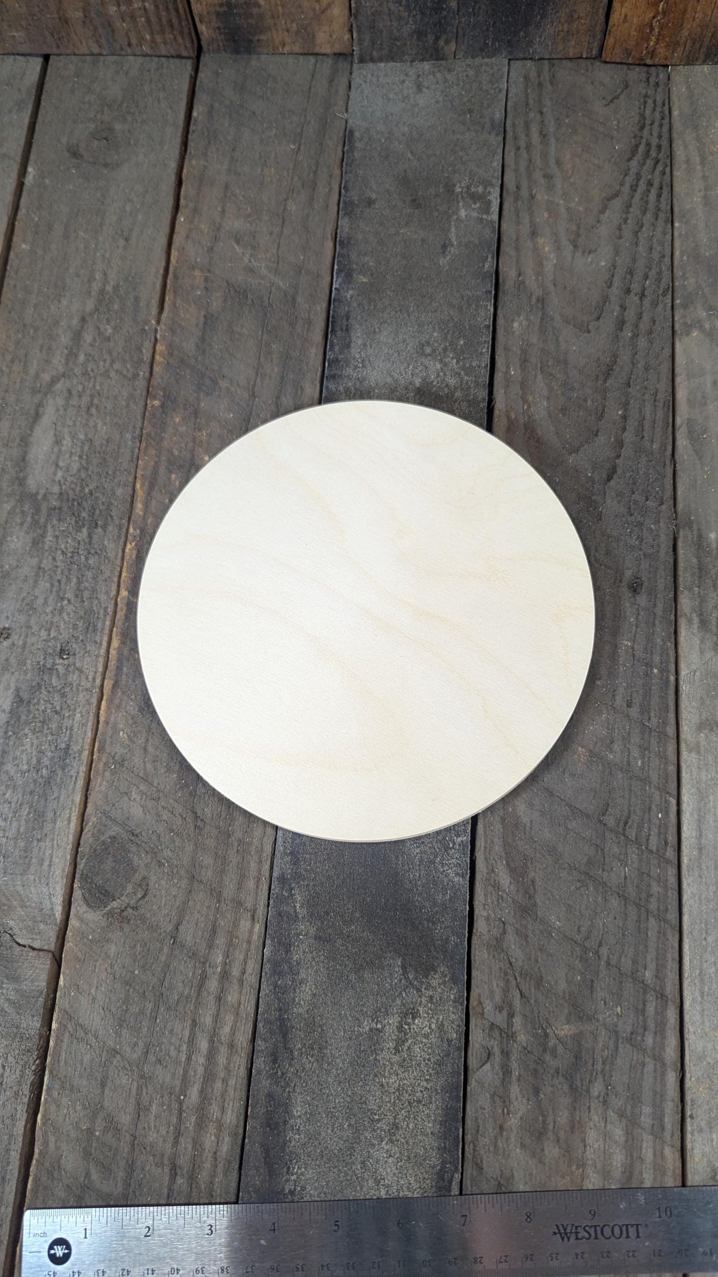 8.25" Wood Circle Disc Plaques, BALTIC BIRCH Wooden Circles, Unfinished Wooden Circles, Circular Wood, DIY craft supplies