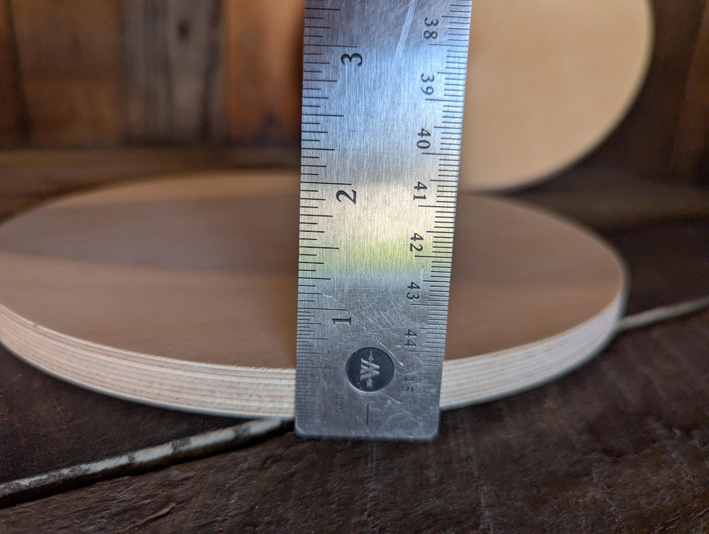 9.375" Wood Circle Disc Plaques, BALTIC BIRCH Wooden Circles, Blank Circles, Unfinished Wooden Circles, Round Circles, Circular Wood