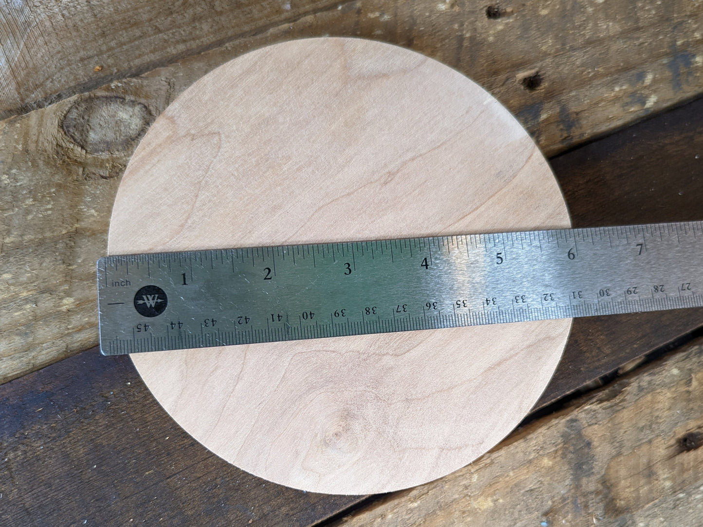 6" Wood Circle Disc Plaques, BALTIC BIRCH Wooden Circles, Blank Circles, Unfinished Wooden Circles, Round Circles, Circular Wood