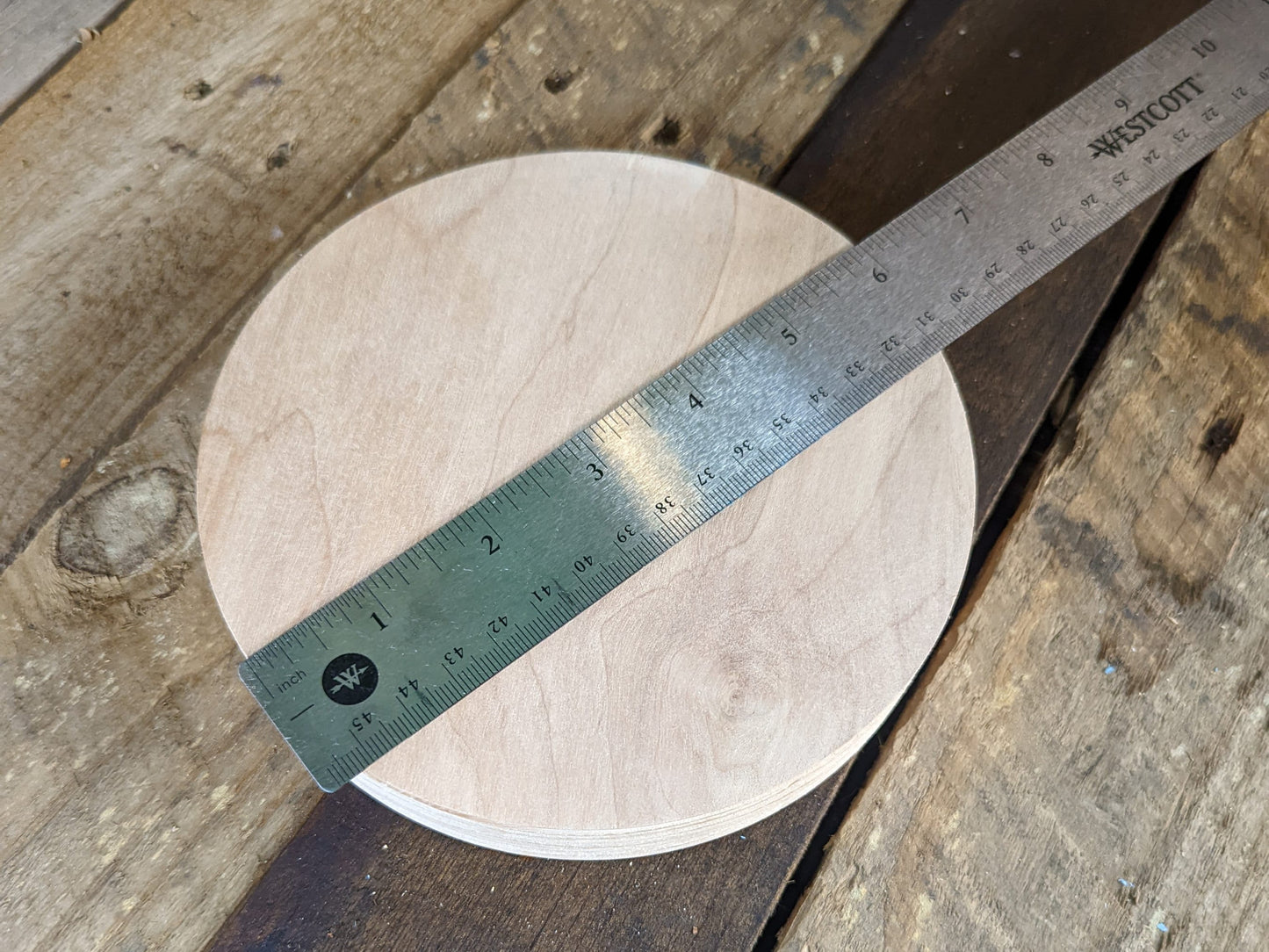 6" Wood Circle Disc Plaques, BALTIC BIRCH Wooden Circles, Blank Circles, Unfinished Wooden Circles, Round Circles, Circular Wood