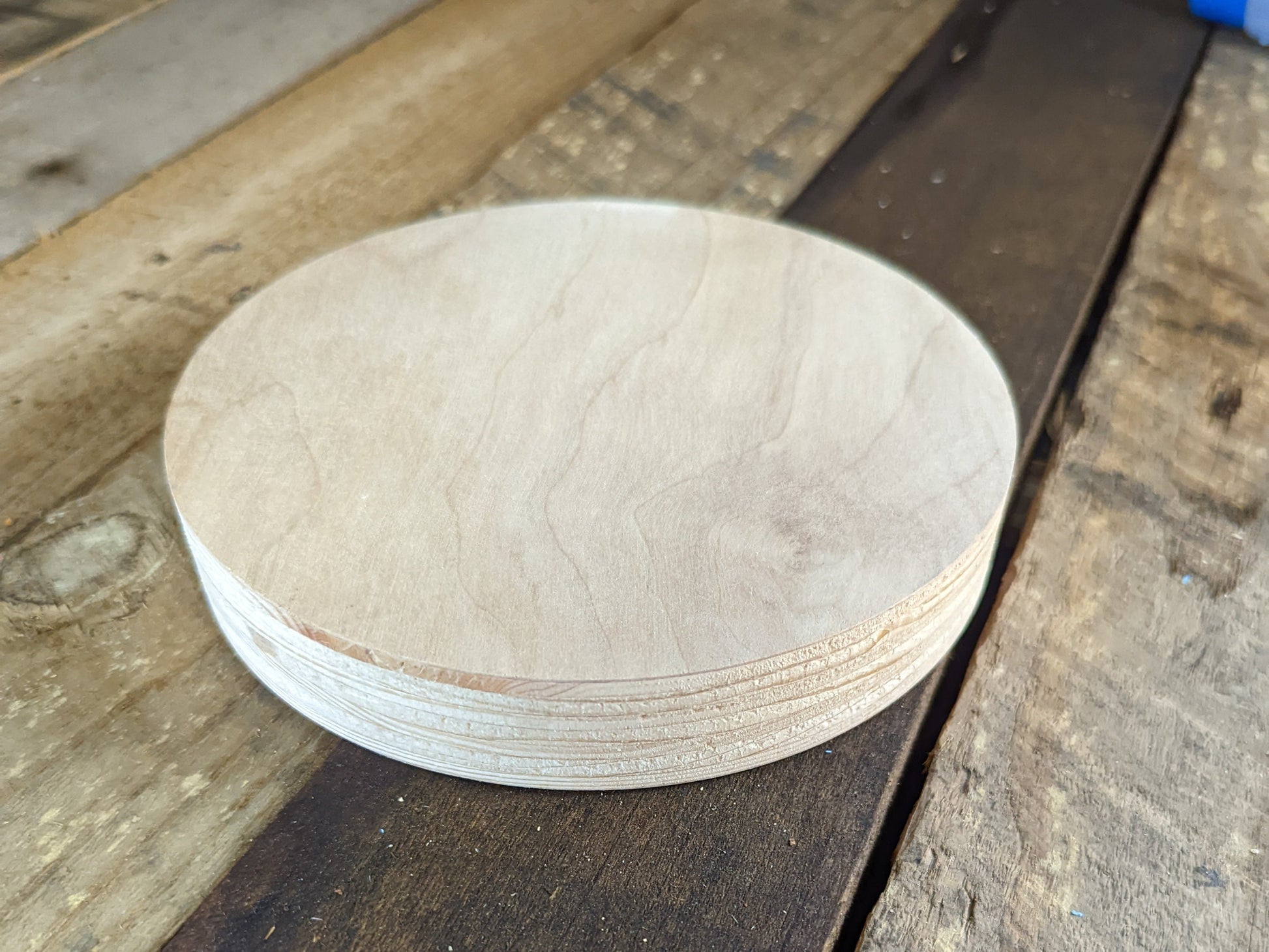 6&quot; Wood Circle Disc Plaques, BALTIC BIRCH Wooden Circles, Blank Circles, Unfinished Wooden Circles, Round Circles, Circular Wood