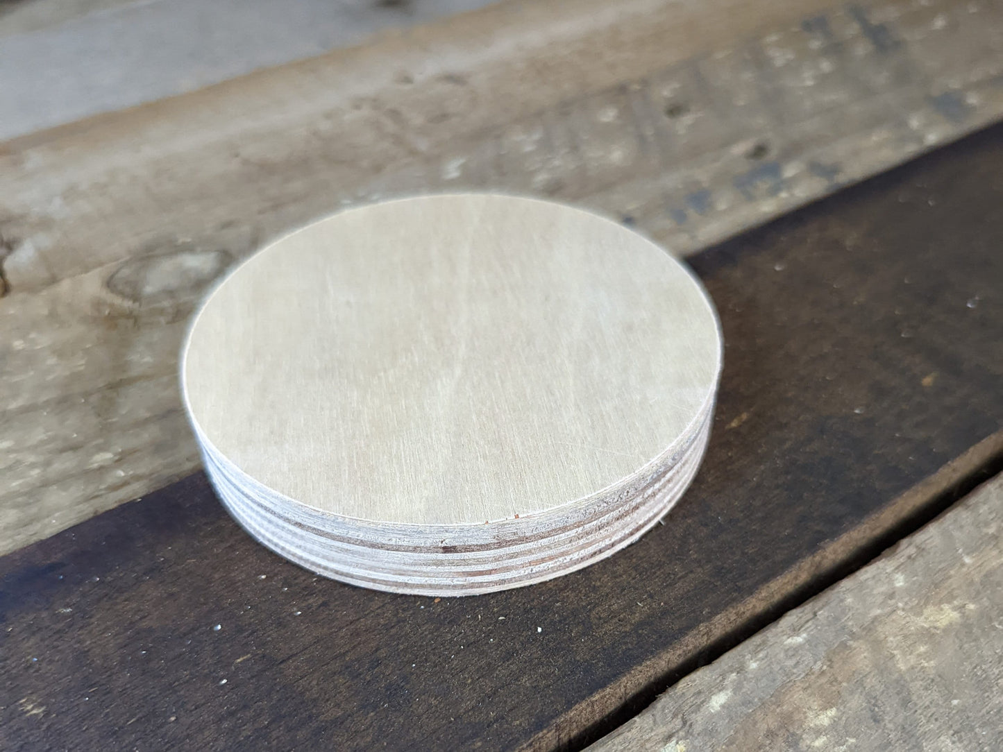 4" Wood Circle Disc Plaques, BALTIC BIRCH - Wooden Circles, Blank Circles, Unfinished Wooden Circles, Round Circles, Circular Wood