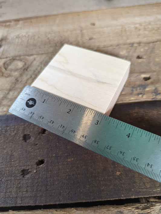 3" Wood Square Plaques, BALTIC BIRCH - Wooden Squares, Blank Squares, Unfinished Wooden Squares, Square Plywood, Square Wood