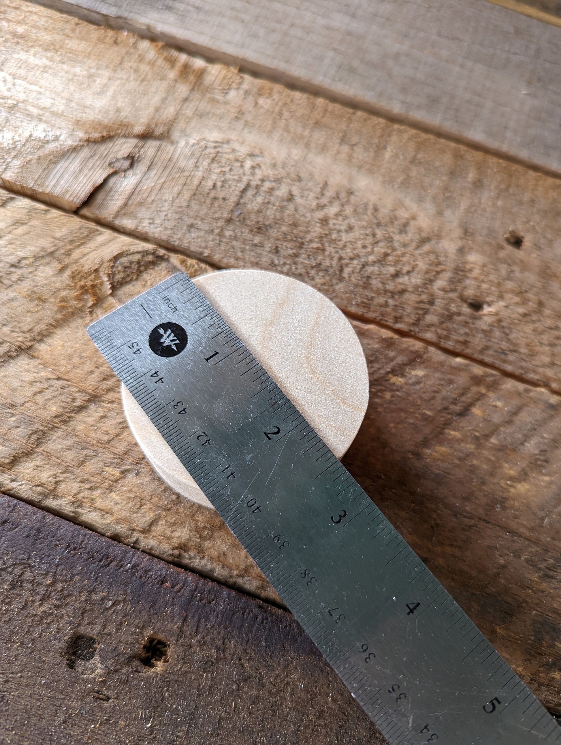 2.5" Wood Circle Disc Plaques, BALTIC BIRCH - Wooden Circles, Blank Circles, Unfinished Wooden Circles, Round Circles, Circular Wood