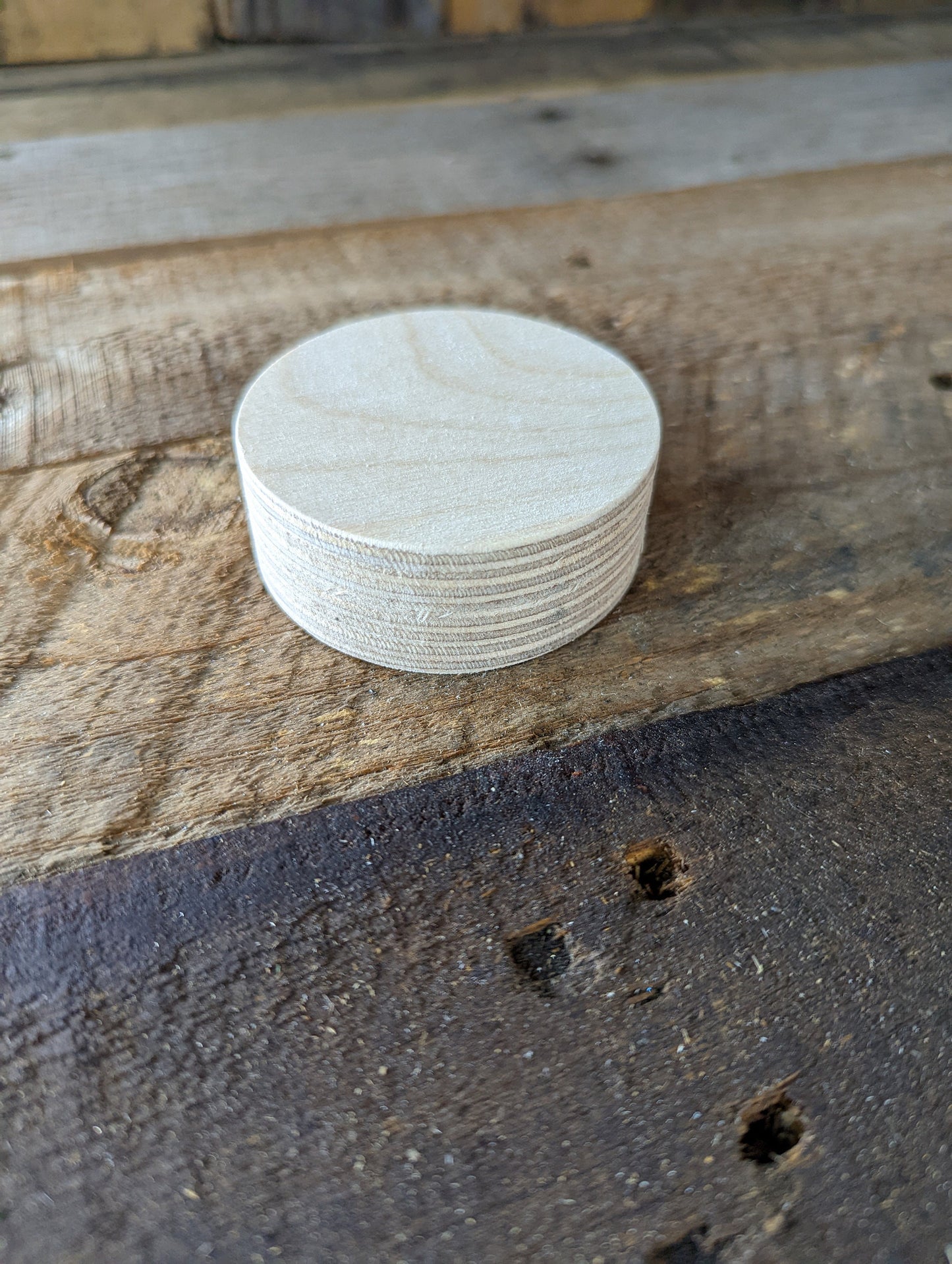 2.5&quot; Wood Circle Disc Plaques, BALTIC BIRCH - Wooden Circles, Blank Circles, Unfinished Wooden Circles, Round Circles, Circular Wood