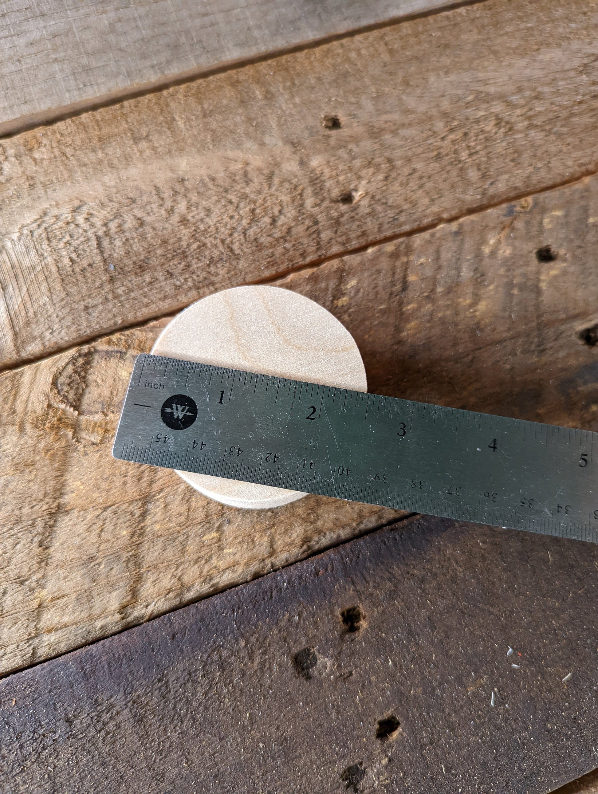 2.5" Wood Circle Disc Plaques, BALTIC BIRCH - Wooden Circles, Blank Circles, Unfinished Wooden Circles, Round Circles, Circular Wood