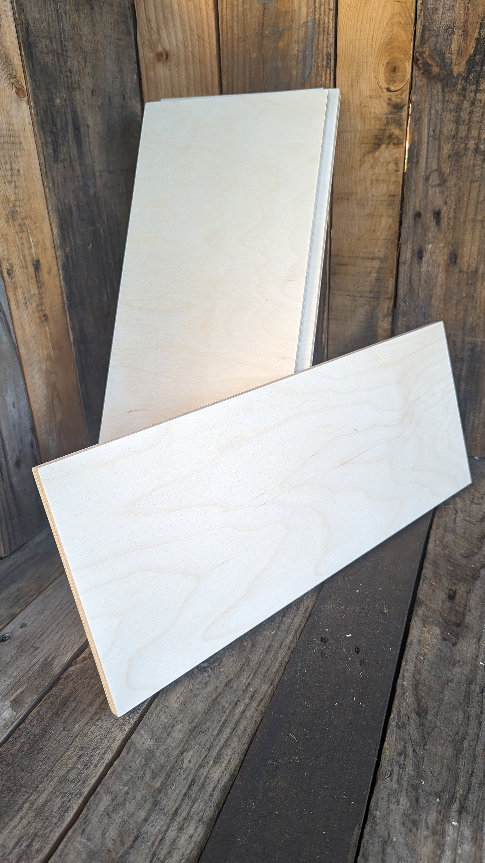 8x20" Baltic Birch Wood Rectangle, Unfinished Sign Board