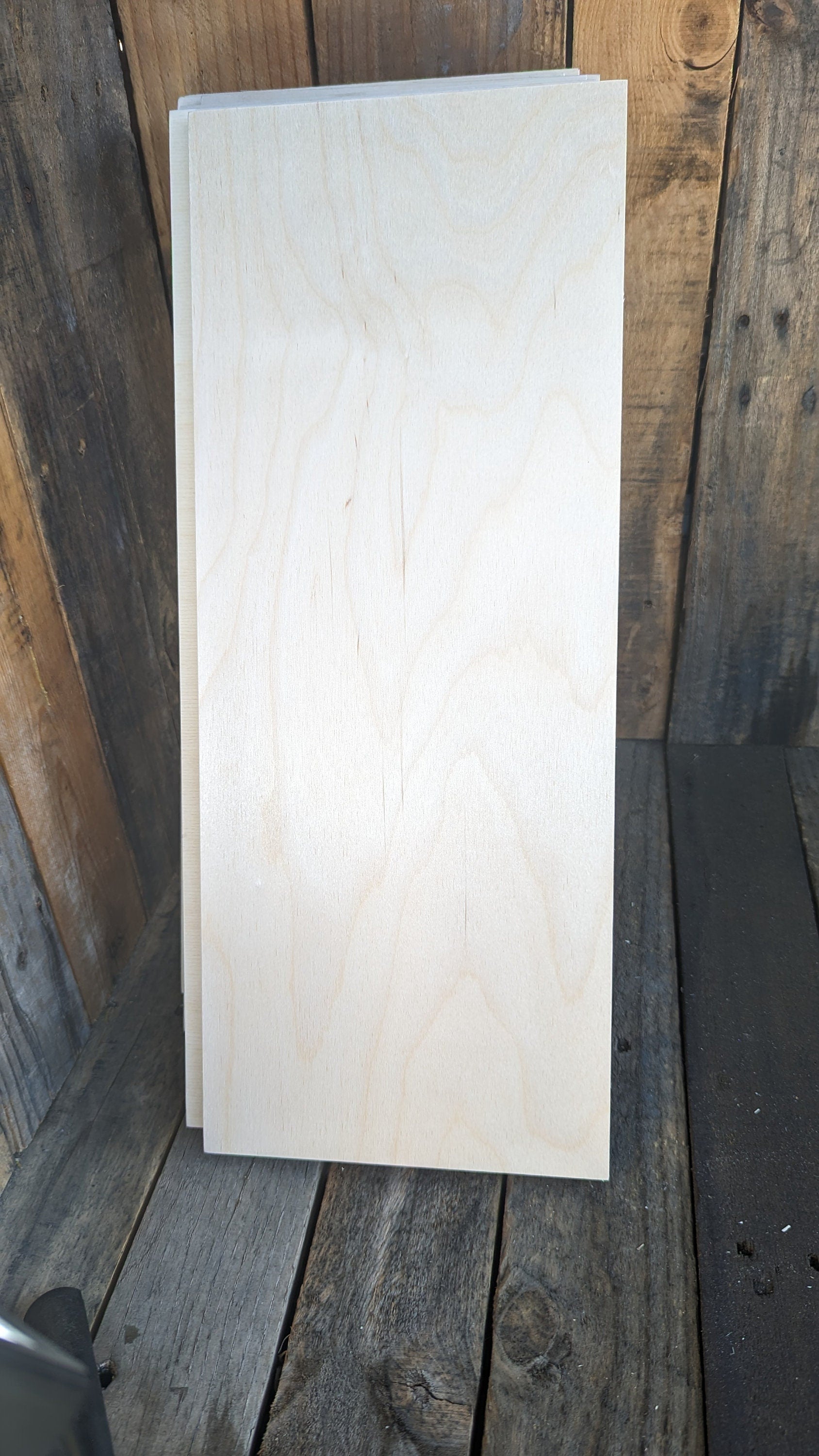 8x20" Baltic Birch Wood Rectangle, Unfinished Sign Board