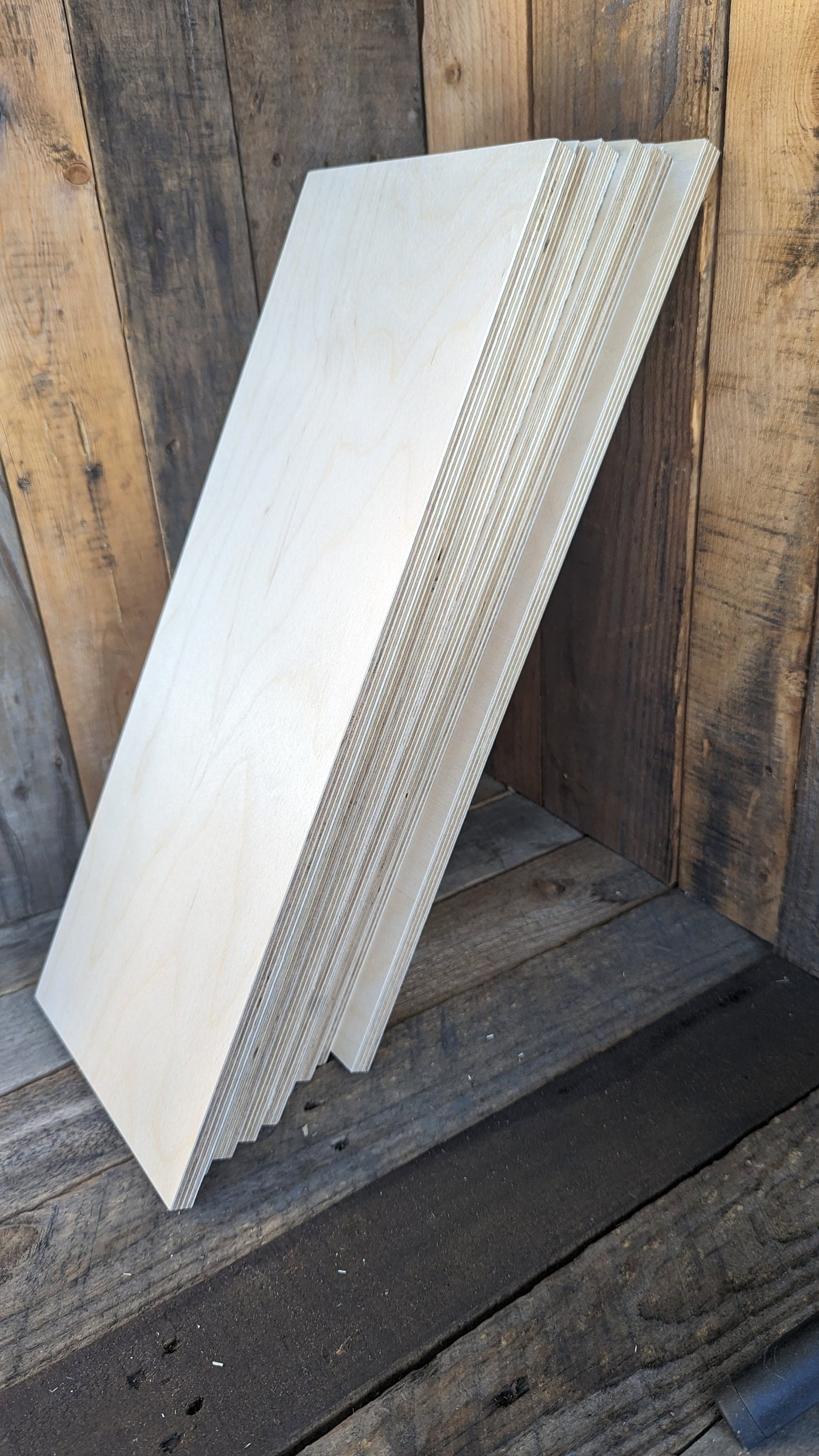 8x20" Baltic Birch Wood Rectangle, Unfinished Sign Board