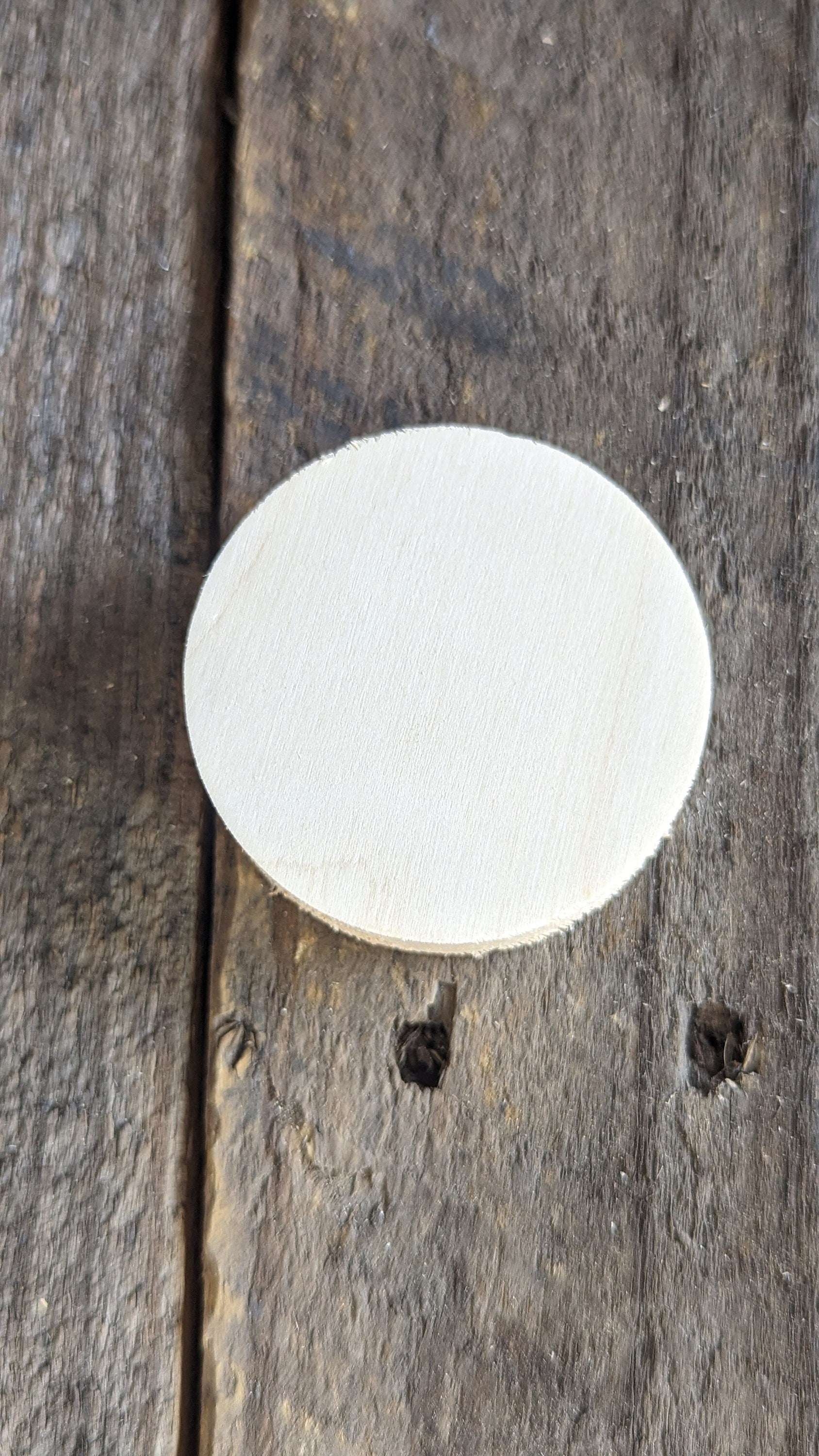 2.125" (2 1/8") Wood Circle Disc Plaques, BALTIC BIRCH - Wooden Circles, Blank Circles, Unfinished Wooden Circles, DIY Crafting Supplies