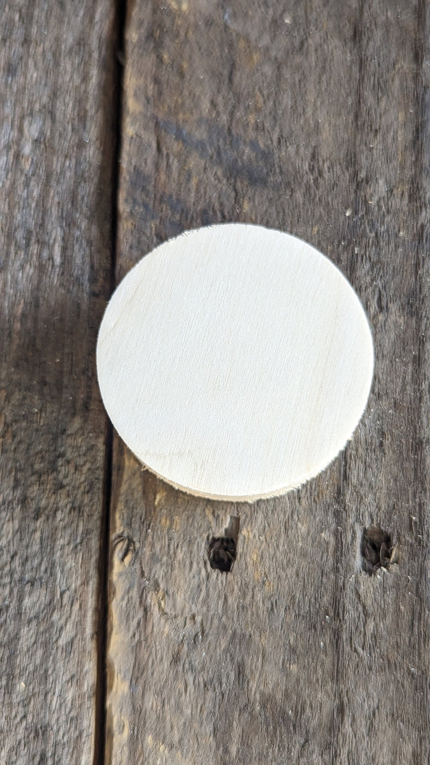 2.125" (2 1/8") Wood Circle Disc Plaques, BALTIC BIRCH - Wooden Circles, Blank Circles, DIY Crafting Supplies
