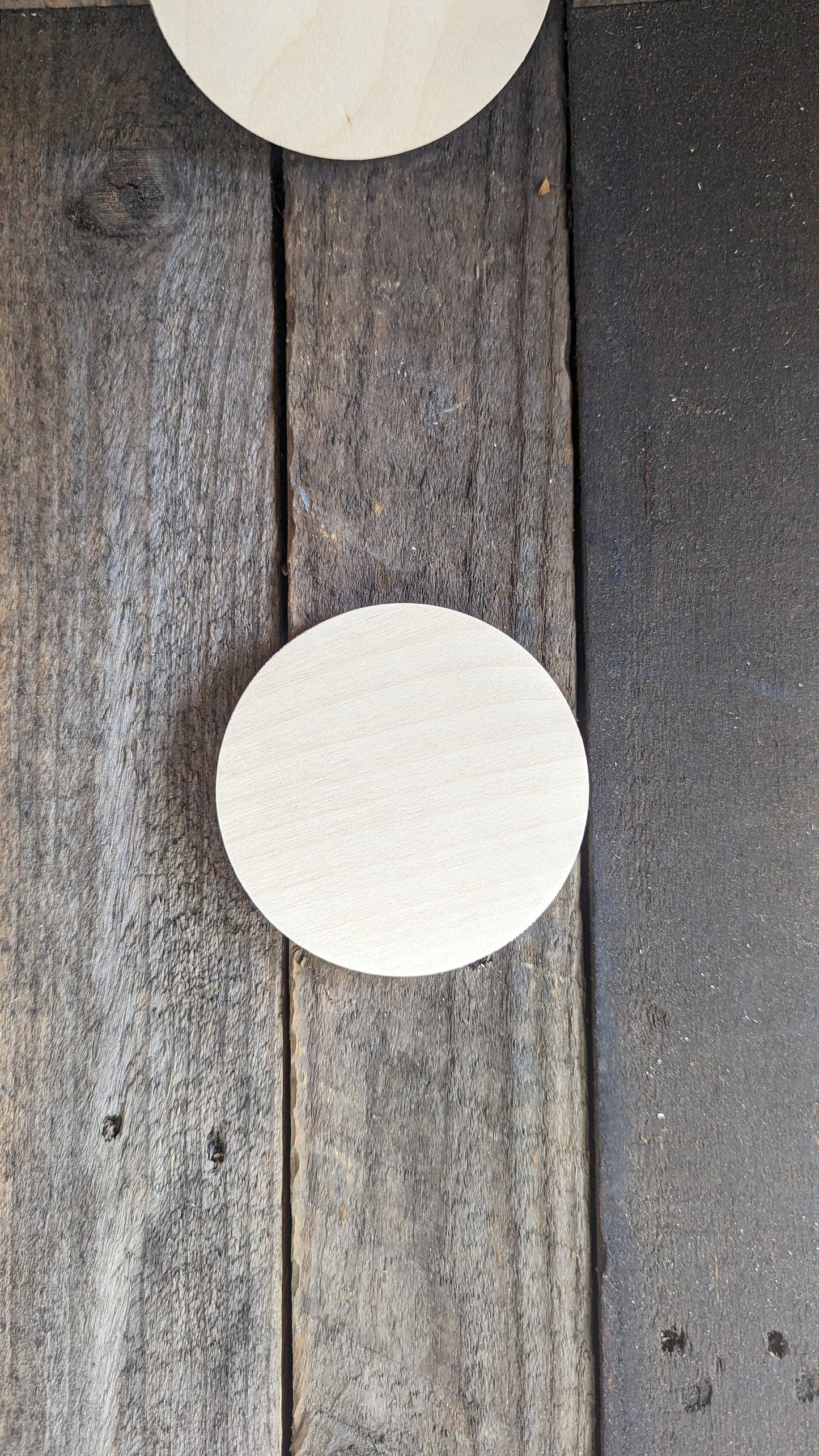 4.25" (4 1/4") Wood Circle Disc Plaques, BALTIC BIRCH - Wooden Circles, Blank Circles, Unfinished Wooden Circles, Round, Circular Wood