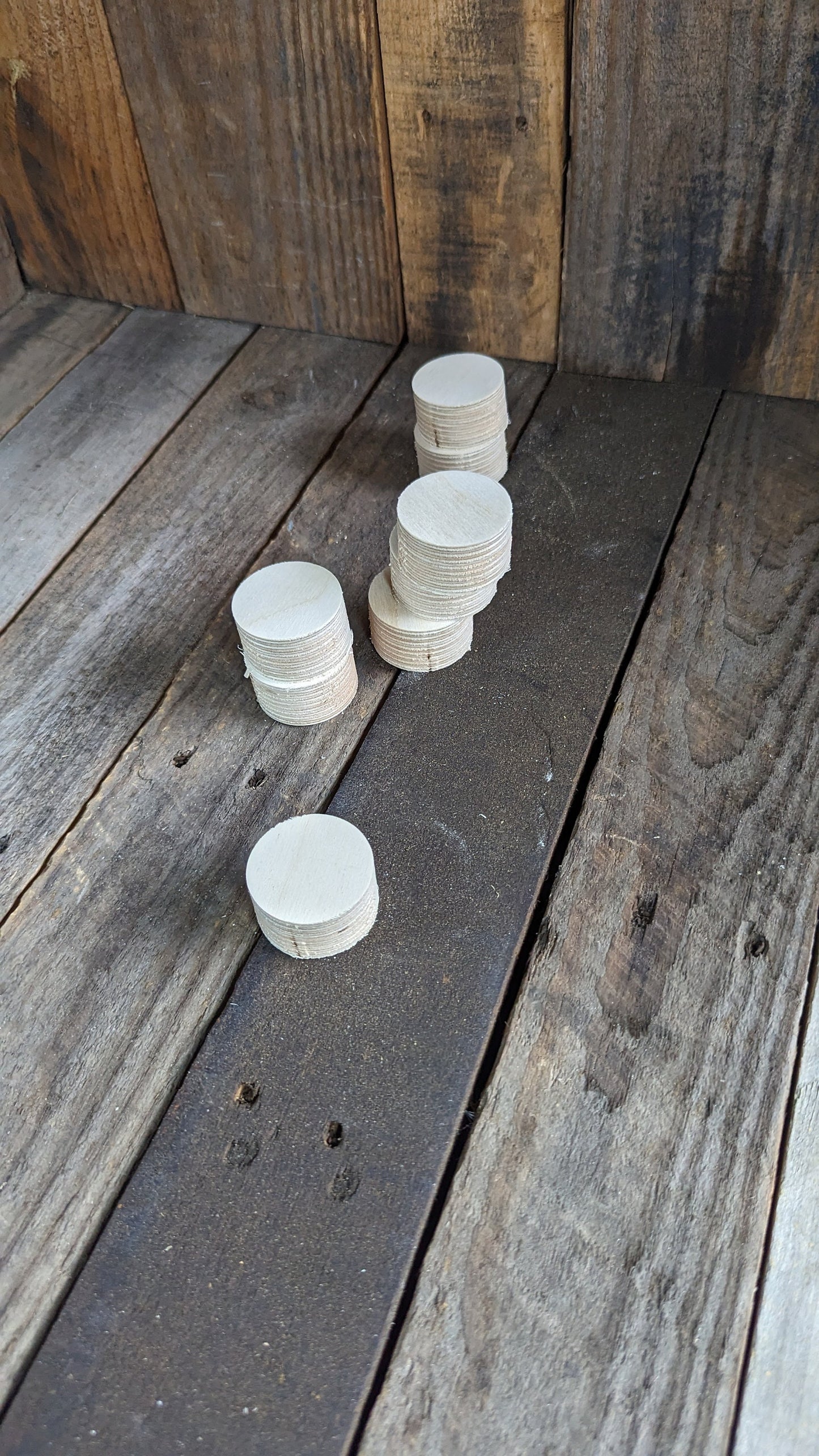 1.625" (1 5/8) Wood Circle Plaques, BALTIC BIRCH - Wooden Circles, Blank Circles, Unfinished Wooden Circles, Round Circles, Circular Wood