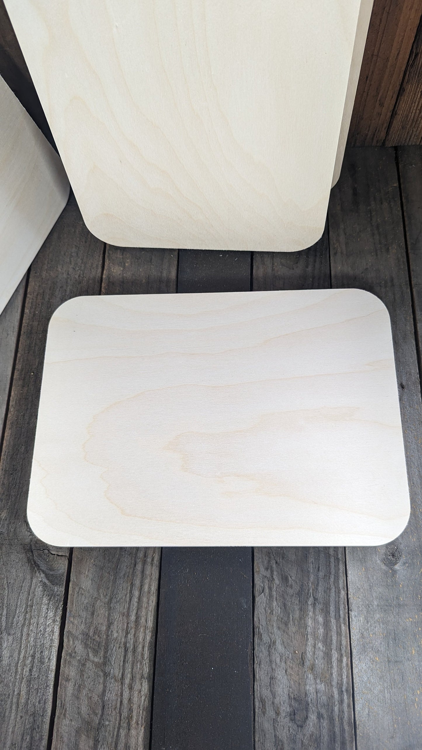 10.5" x 14.5" Wood Plaques with 1.5 radius corners, BALTIC BIRCH, Wooden Rectangle, Unfinished Wood Rectangle, DIY Crafting Supplies