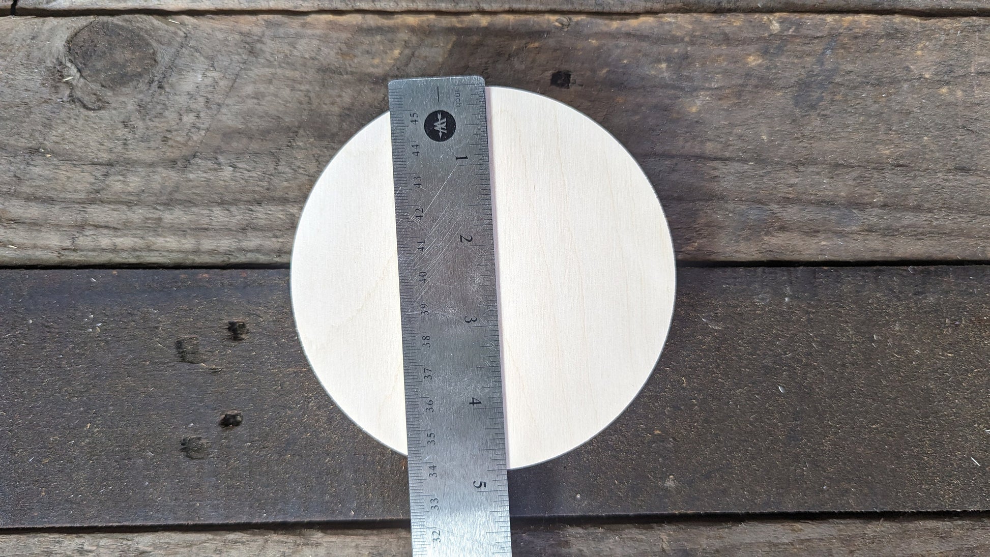 4.75" (4 3/4") Wood Circle Disc Plaques, BALTIC BIRCH - Wooden Circles, Blank Circles, Unfinished Wooden Circles, DIY Crafting Supplies