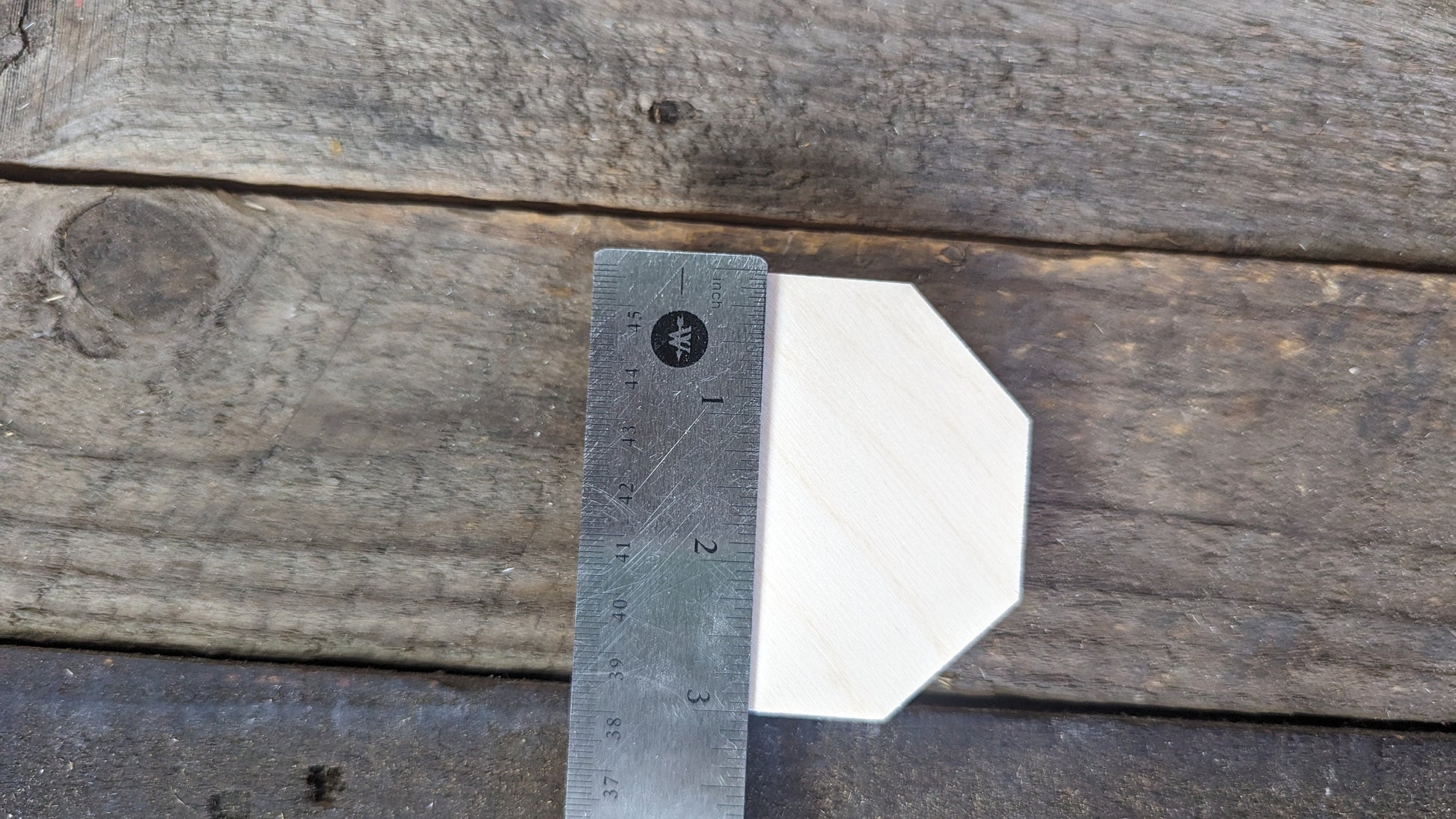 5 Pack - 3" Baltic Birch Wood Octagon