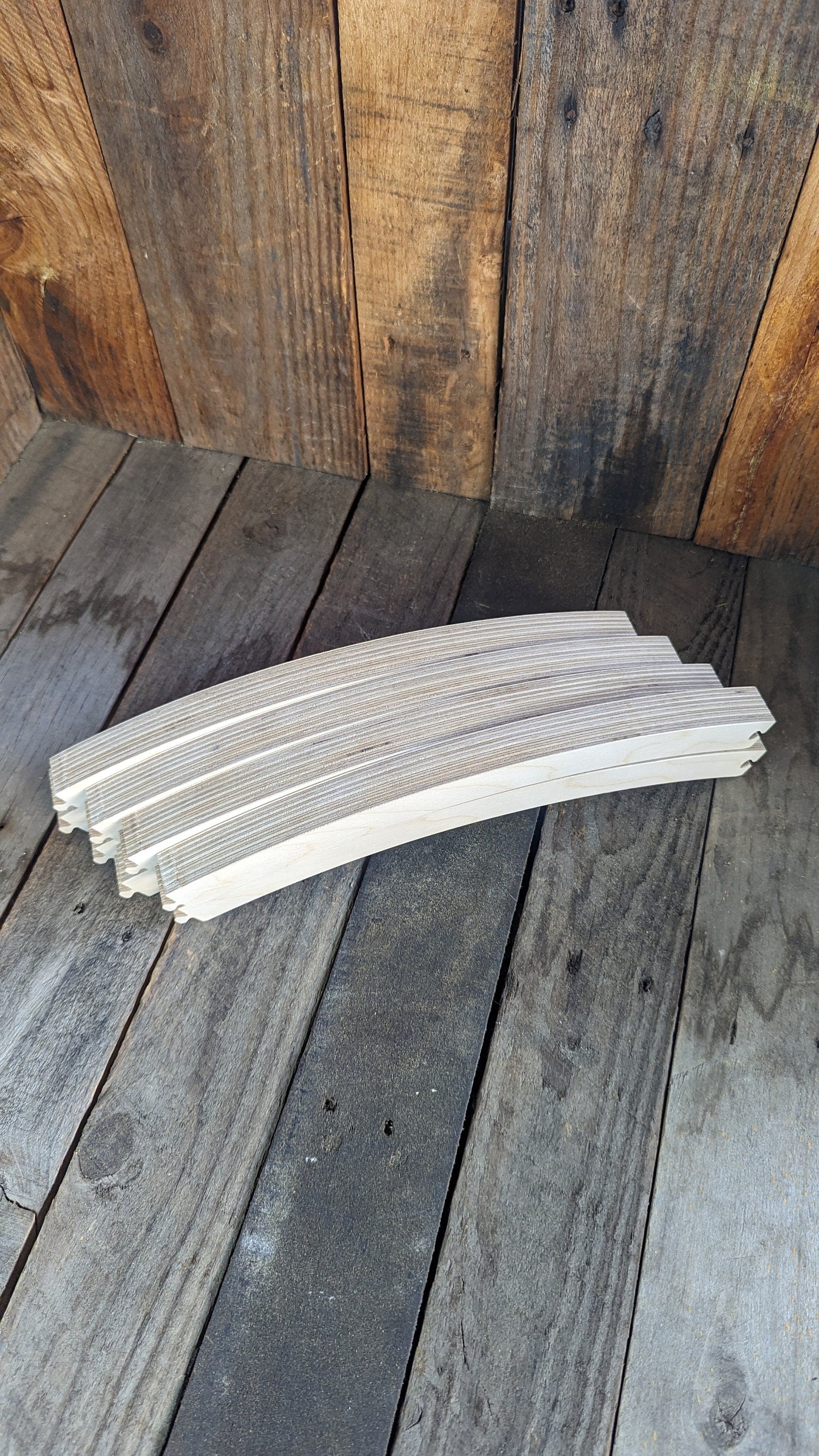 34" Baltic Birch Wood Donut Ring, 32" Center Hole, Craft Supplies