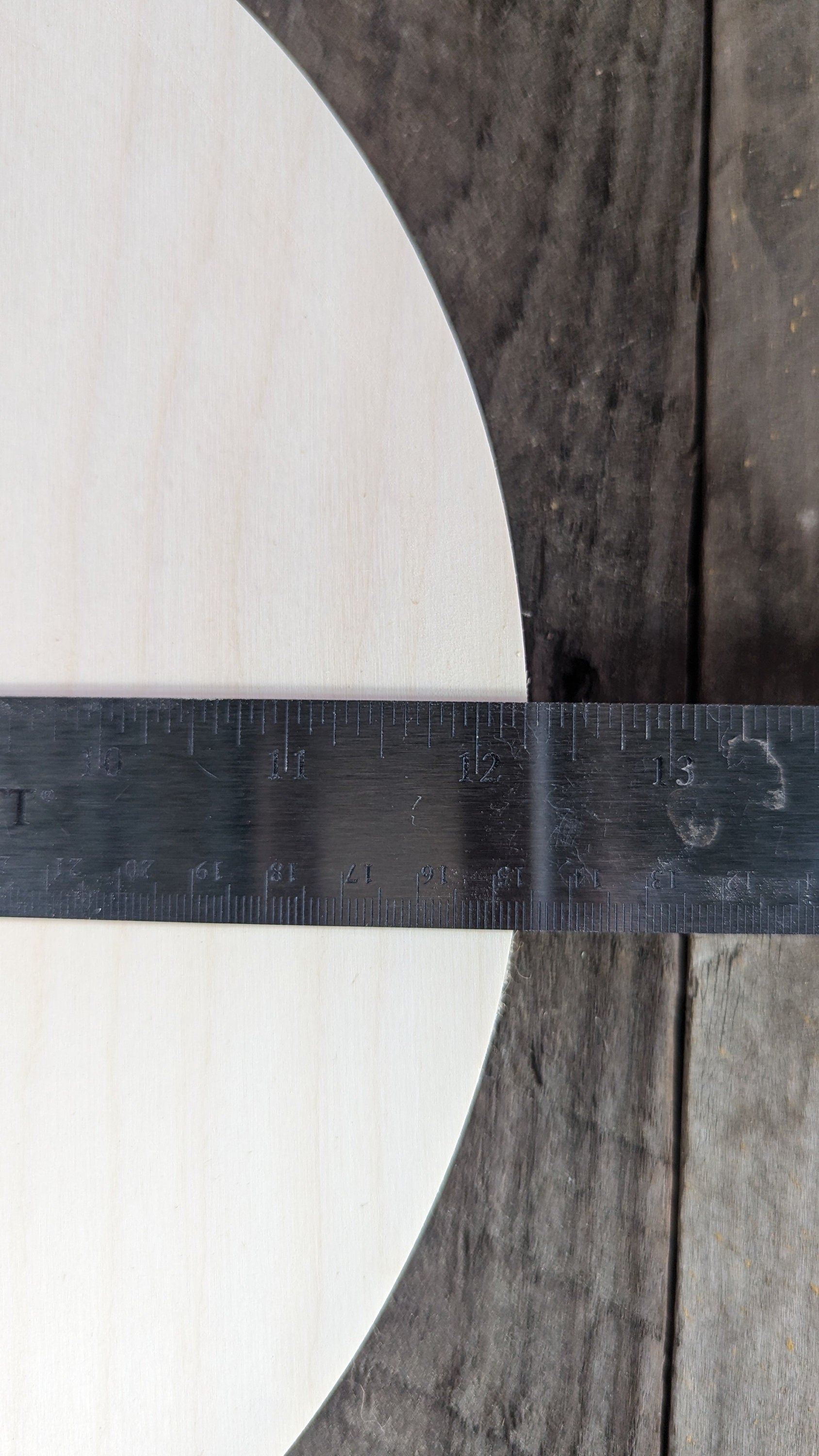 12.25" Wood Circle Disc Plaques, BALTIC BIRCH Wooden Circles, Blank Circles, Unfinished Wooden Circles, Circular Wood, DIY Crafting Supplies