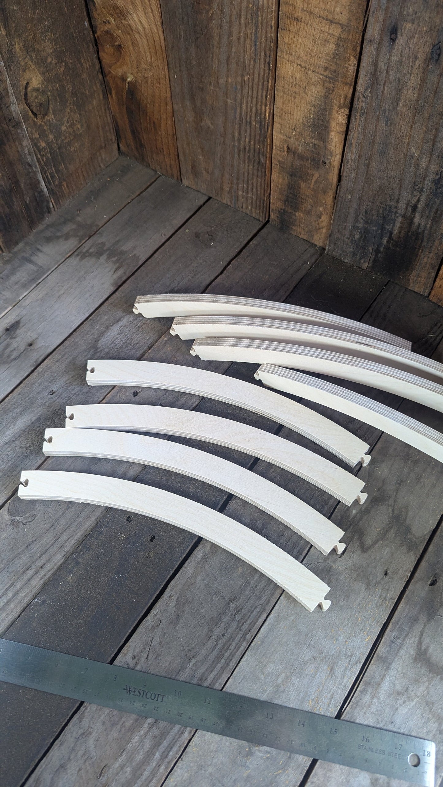 30" Baltic Birch Wood Circle Ring, 28" Center Hole, DIY Craft