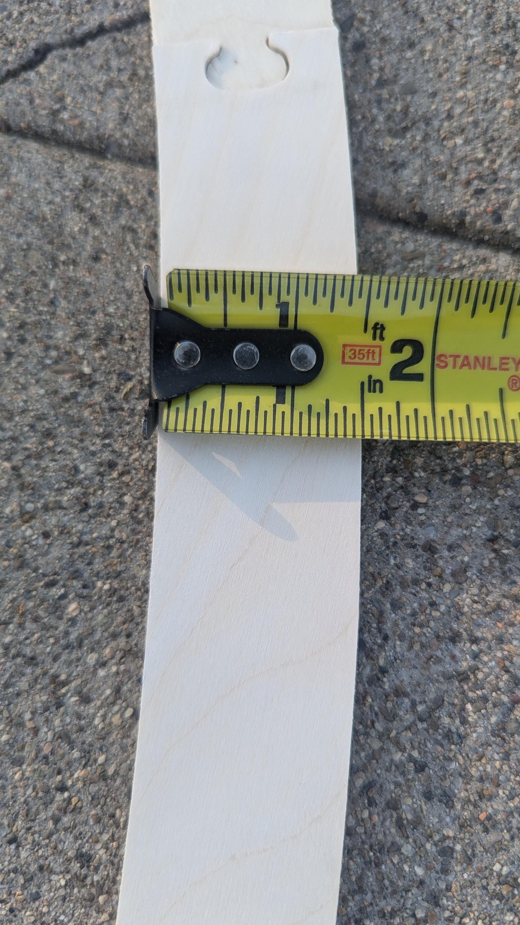 65" Baltic Birch Wood Donut Ring, 62" Center Hole, Craft Supplies (Puzzled Pieces)