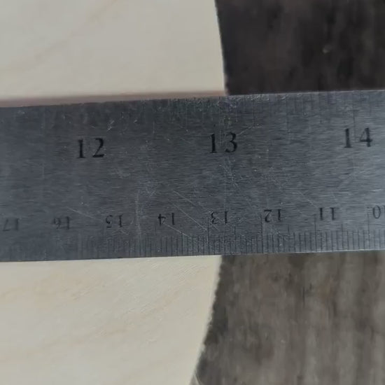 13" Baltic Birch Wood Circle, Unfinished DIY Craft Plaque