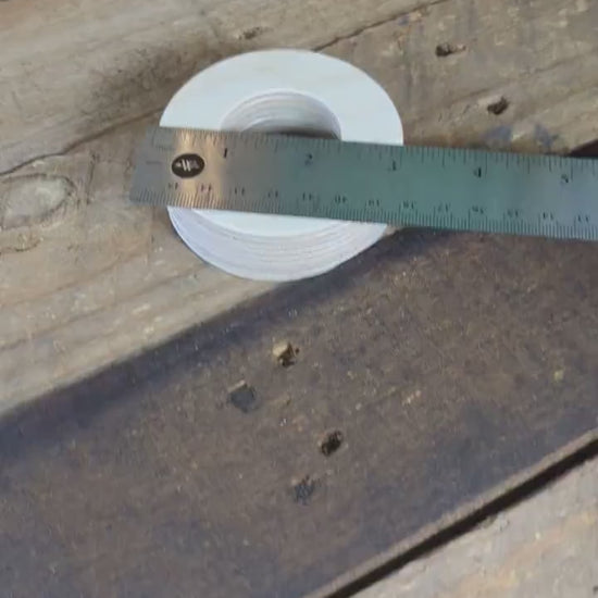 5 Pack - 3" Baltic Birch Wood Donut Ring, 1.5" Center Hole