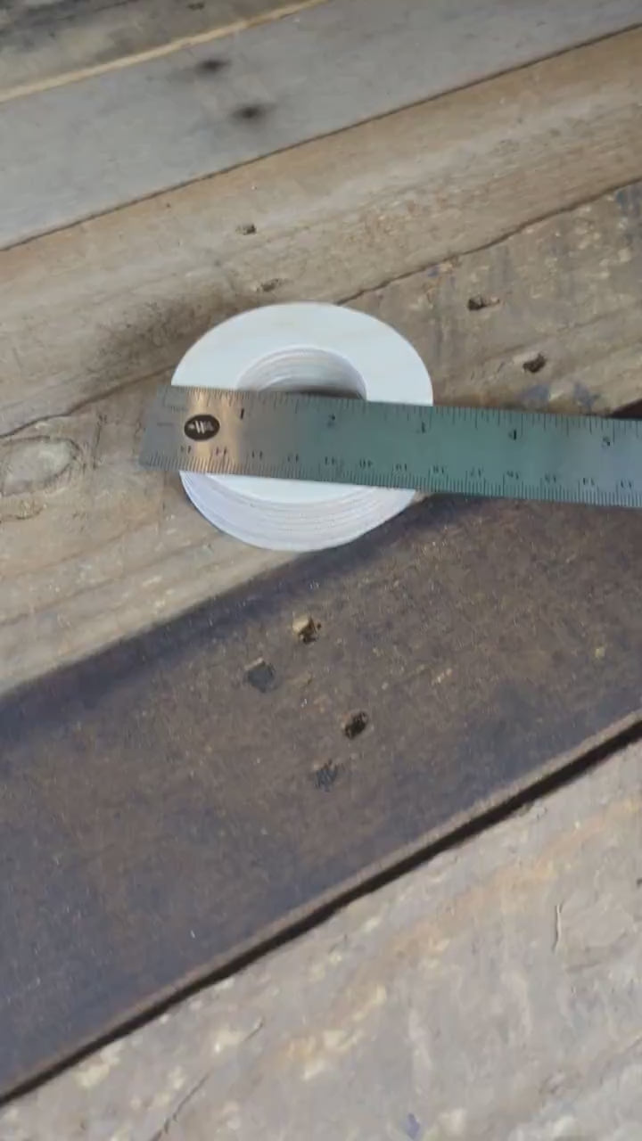 5 Pack - 3" Baltic Birch Wood Donut Ring, 1.5" Center Hole