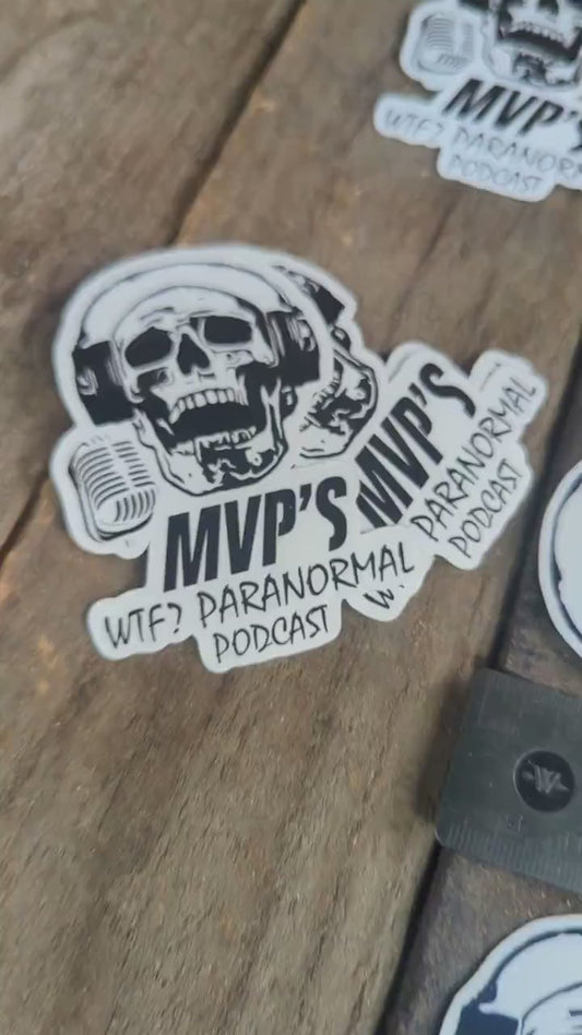 MVP's WTF? Paranormal Podcast Sticker