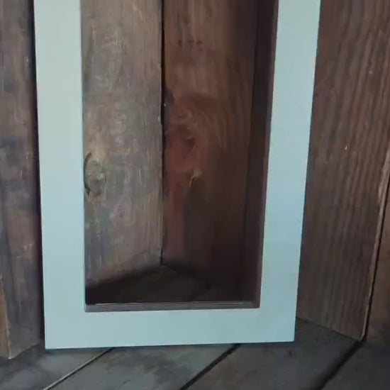 9 x 14" Baltic Birch Wood Frame, 6.25 x 11.25 Center, Unfinished Rectangle