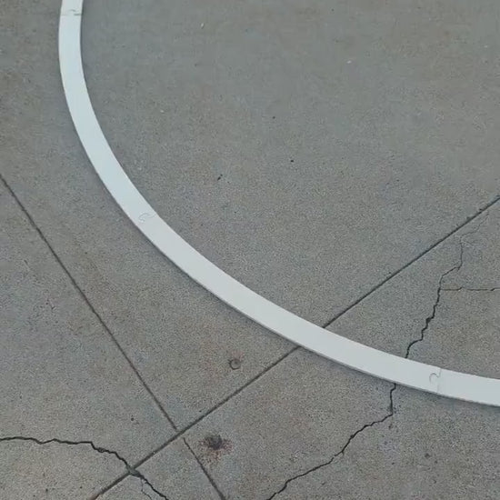 65" Baltic Birch Wood Donut Ring, 62" Center Hole, Craft Supplies (Puzzled Pieces)