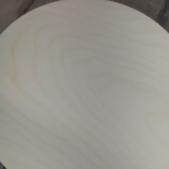 10.5" Baltic Birch Wood Circle, Unfinished DIY Craft Plaque